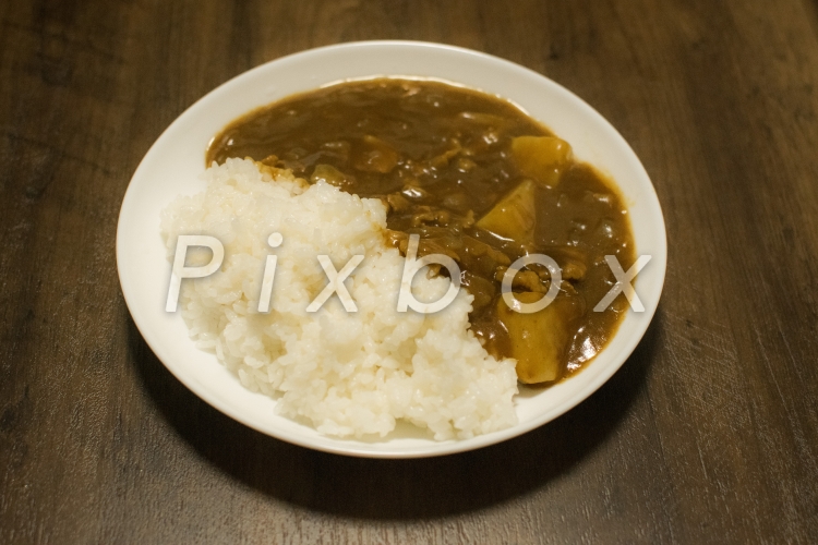 カレーライスの写真