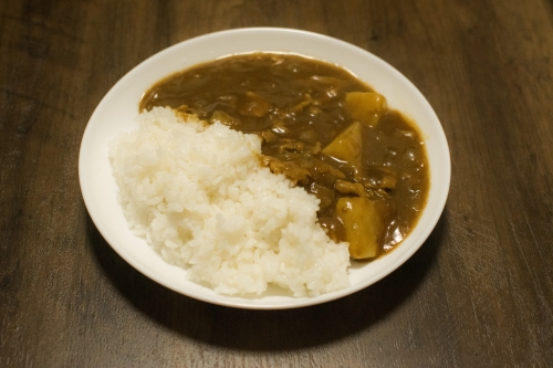 カレーライスの写真